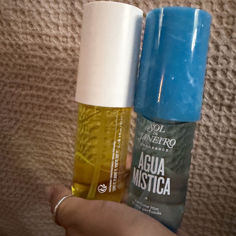 Sol de Janeiro Agua Mística (blue) & 87 Fragrance Mist (yellow) - Picture 2 of 2